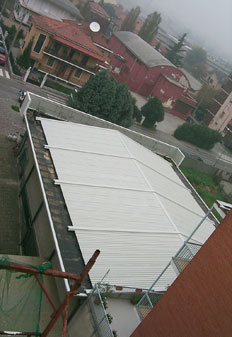 Rimozione amianto e rifacimento tetto in alluminio