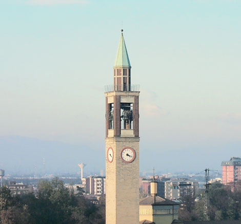 Rifacimento copertura campanile Paderno Dugnano