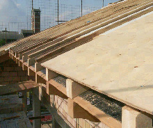 tetto in legno ventilato